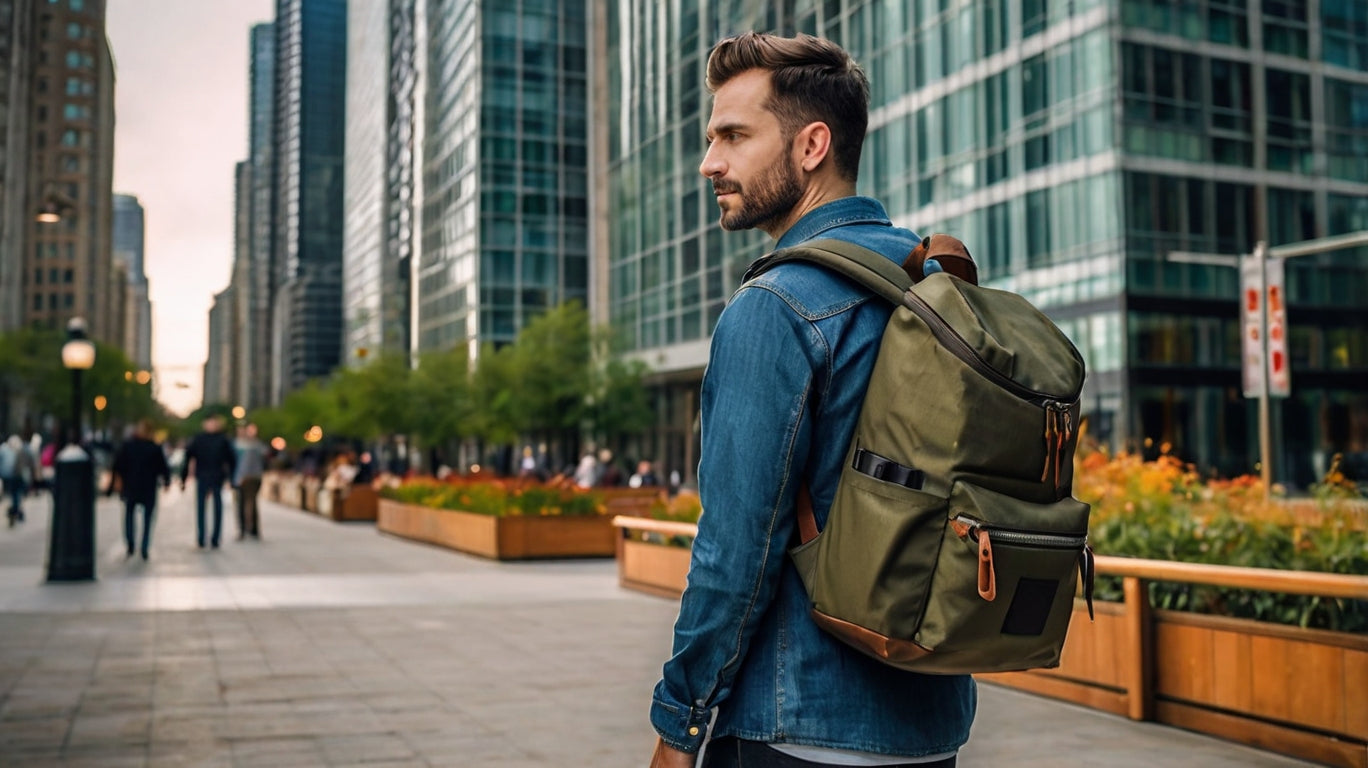 Men's Urban Backpacks - Ornella Bags & Backpacks