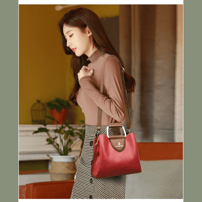 Alessia Prestige - Genuine Leather Luxury Tote Bag