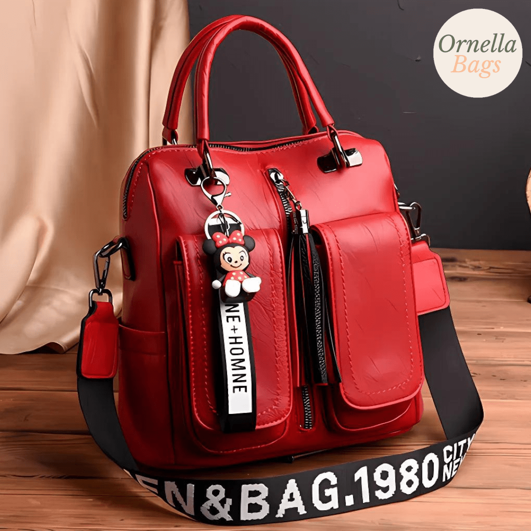 Luxury Women’s Designer Shoulder and Crossbody Bag – High - Quality Soft Leather Handbag and Backpack for Ladies