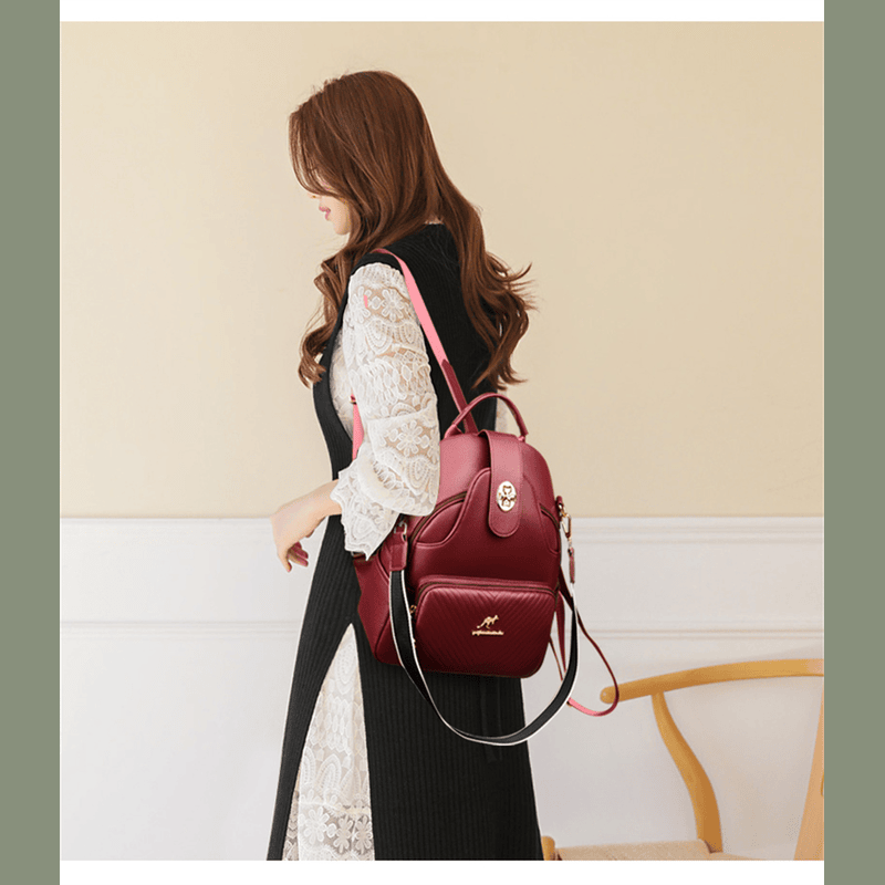 Camille Heritage - Luxury Soft Leather Travel Backpacks