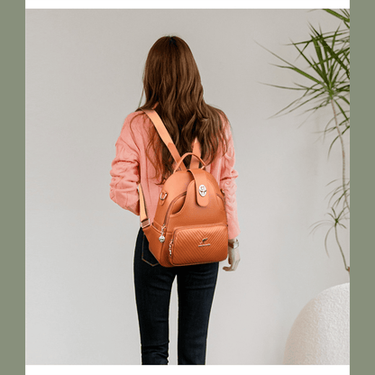 Camille Heritage - Luxury Soft Leather Travel Backpacks