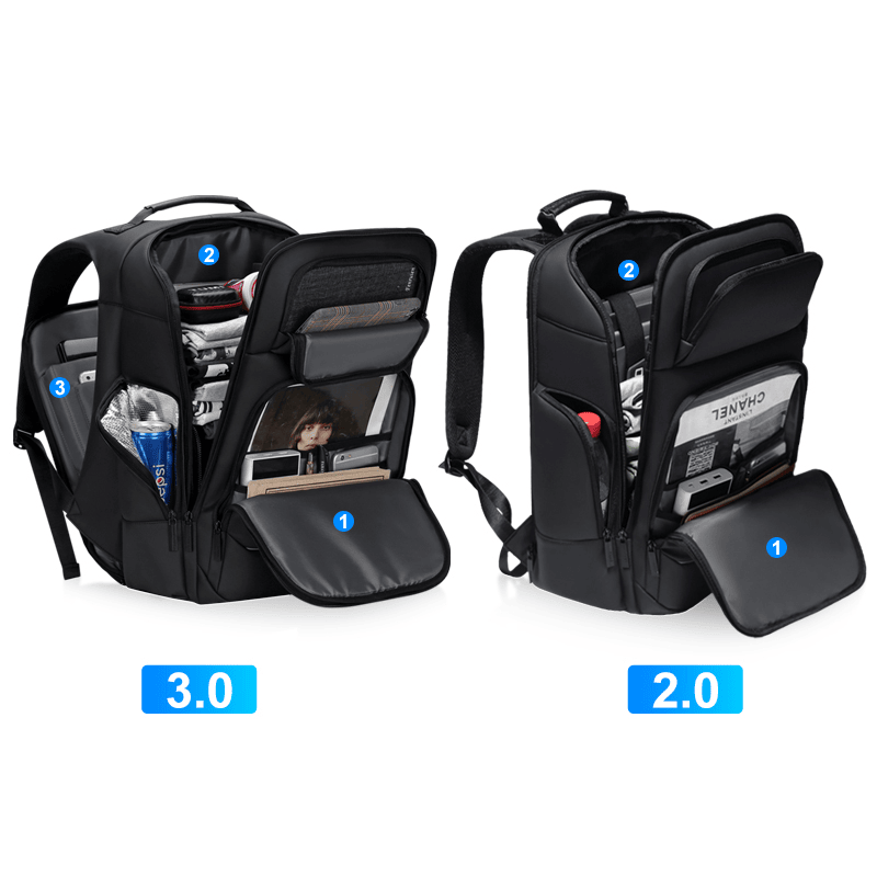 CityStride Waterproof Anti - Theft Backpack with USB Charging