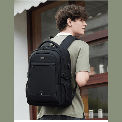 EliteVanguard - Men’s 17.3” Wear - Resistant Laptop Backpack