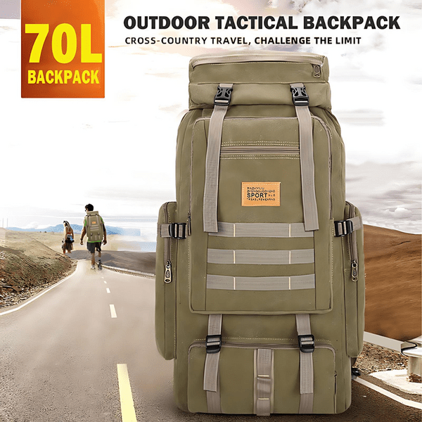 ExpeditionElite 70L - Men’s Tactical Backpack for Outdoors