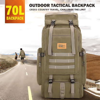 ExpeditionElite 70L - Men’s Tactical Backpack for Outdoors