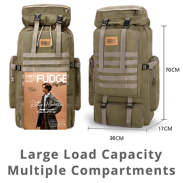 ExpeditionElite 70L - Men’s Tactical Backpack for Outdoors