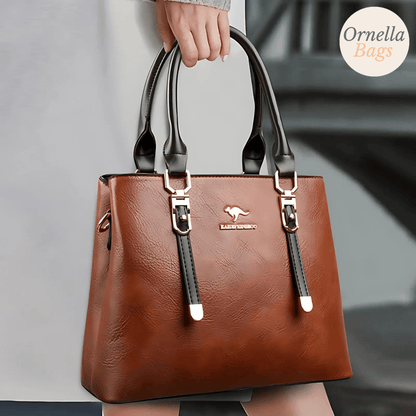 Fashion Retro Women’s Handbag, Multi - layered Large Capacity Shoulder Bag, Versatile Bucket Bag in Advanced Colors