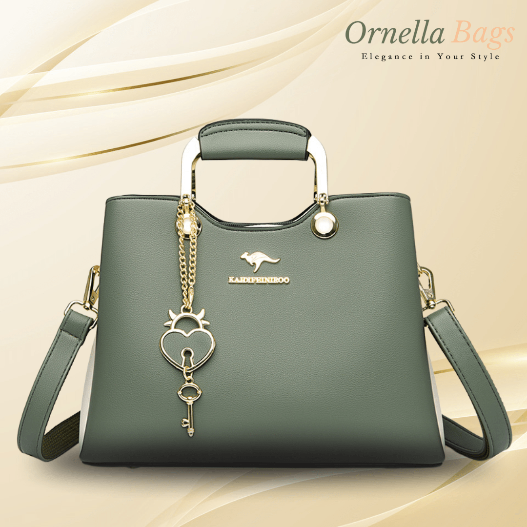 Giselle Signature - New Women’s Soft Leather Handbags, High Quality Ladies’ Crossbody, Famous Designer Casual Tote Bag