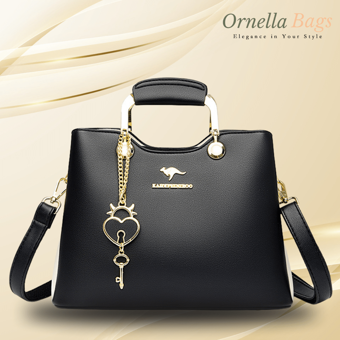 Giselle Signature - New Women’s Soft Leather Handbags, High Quality Ladies’ Crossbody, Famous Designer Casual Tote Bag