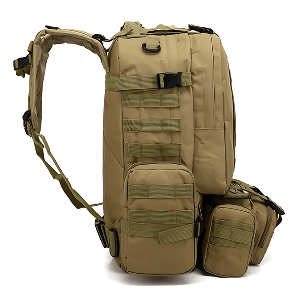 IronTrail 55L - 4 - in - 1 Tactical Backpack for Men