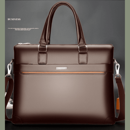 Leonard Aristocrat - Men’s PU Leather Briefcase