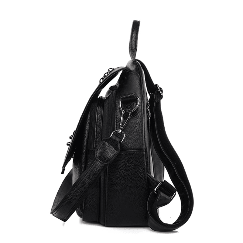 Ophelia Signature - Women’s High - Quality Leather Backpack