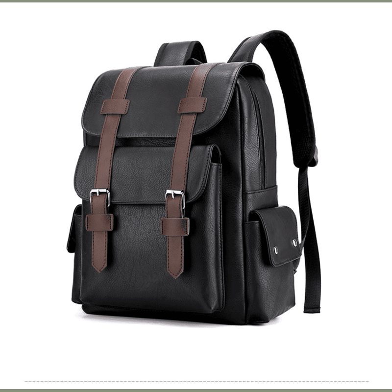 Premier Men - Fashion Luxury Waterproof PU Leather Backpack