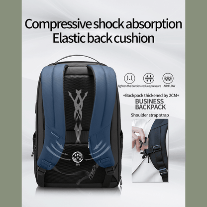 SkylineMaster - Business Backpack with USB Charging